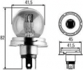 R2 55/50W 24V Bilux rovka, hlavni svtlomet, vrobce HELLA